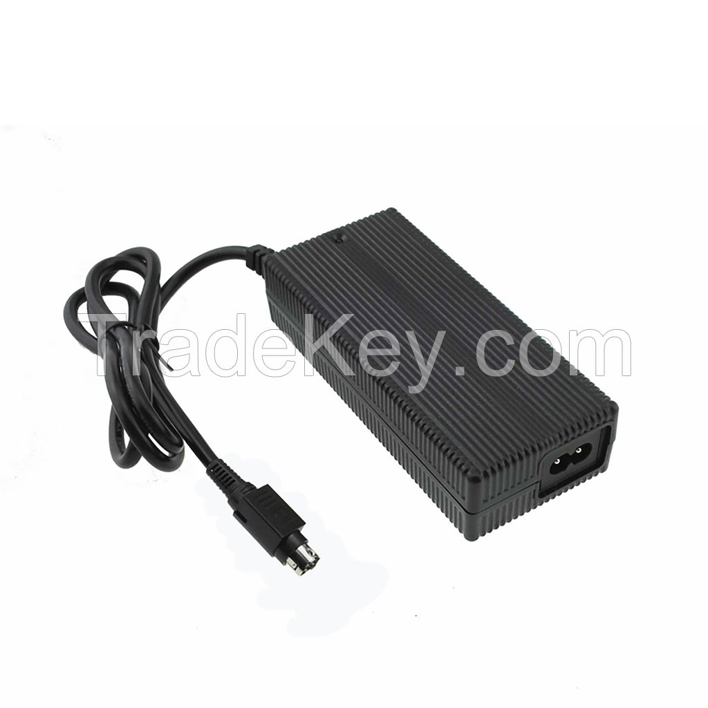 Fast charger Li-ion Lithium battery charger 80W & 12.6V 6.3A, 25.2V 3.2A, 29.4V 2.5A quick charger ebike scooter drone adapter 