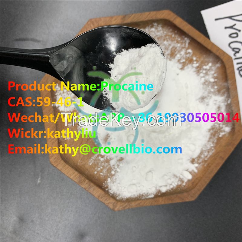 Procaine factory CAS 59-46-1 Whatsapp:+ 86 19930505014