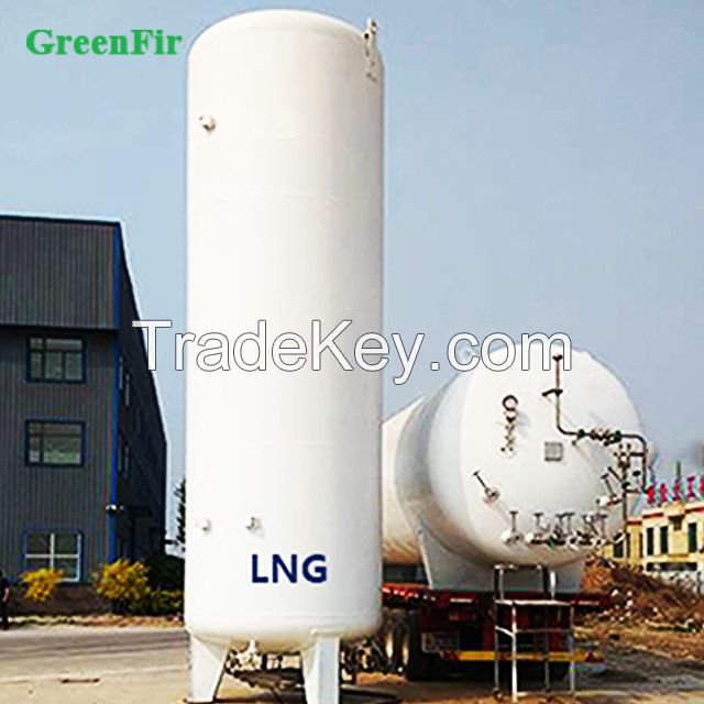 Cryogenic oxygen nitrogen O2 N2 LNG storage tank