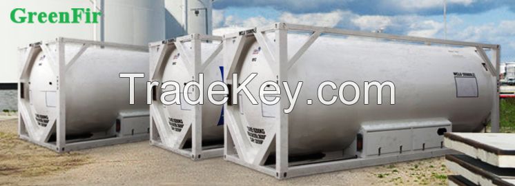 ISO 20/40 FT cryogenic storage tank for LNG, liquid oxygen nitrogen