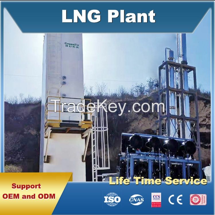 1mmscfd to 20mmscfd LNG liquefaction plant wellhead gas pipeline gas liquefaction