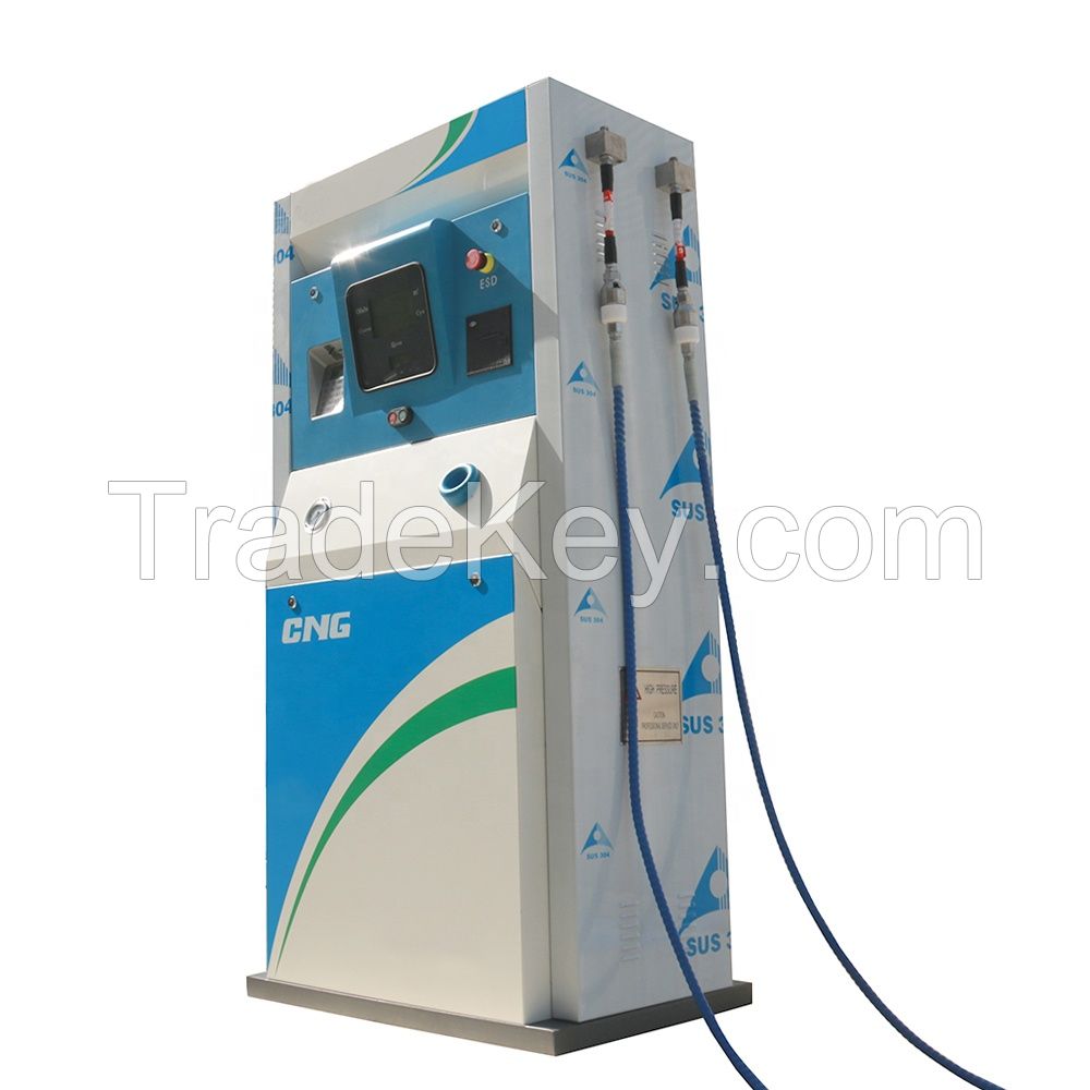 Compressed natural gas CNG booster compressor dispenser priority panel for CNG filling station