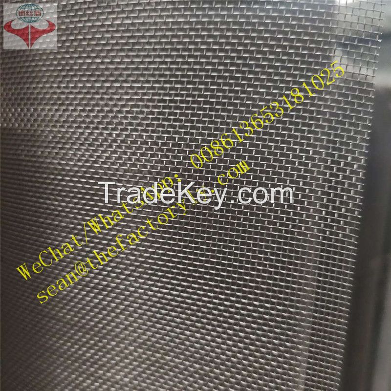 201 304 stainless steel wire mesh screen  14 16 18 20 22 mesh for window screen