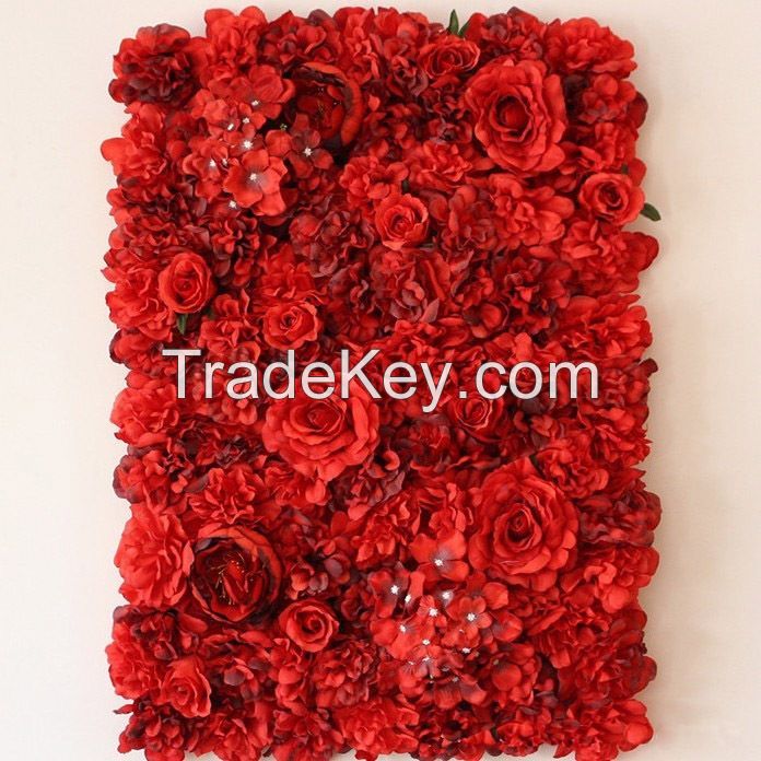 40*60cm Artificial flower wall for Wedding/ Party