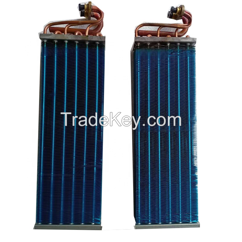 Manufacturers selling good quality copper tube aluminum fin automotive air conditioning evaporator