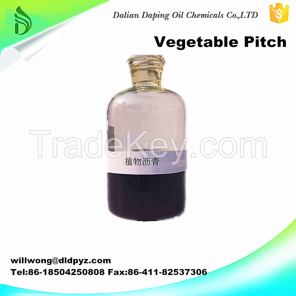 Vegetable oil pitch