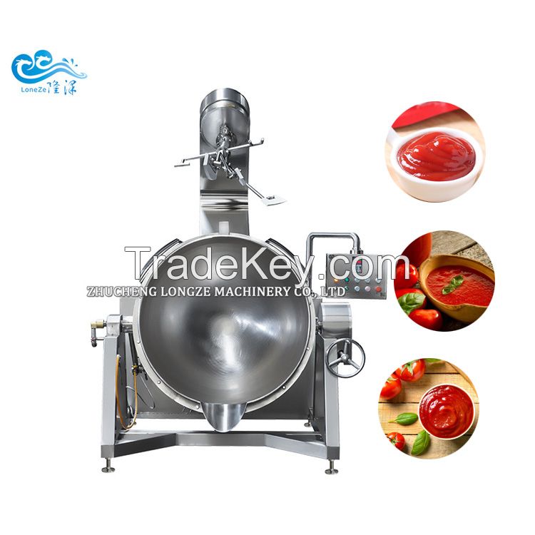 Jam Cooking Jacketed Kettle Price/Cooking Mixer Machine With High Qual