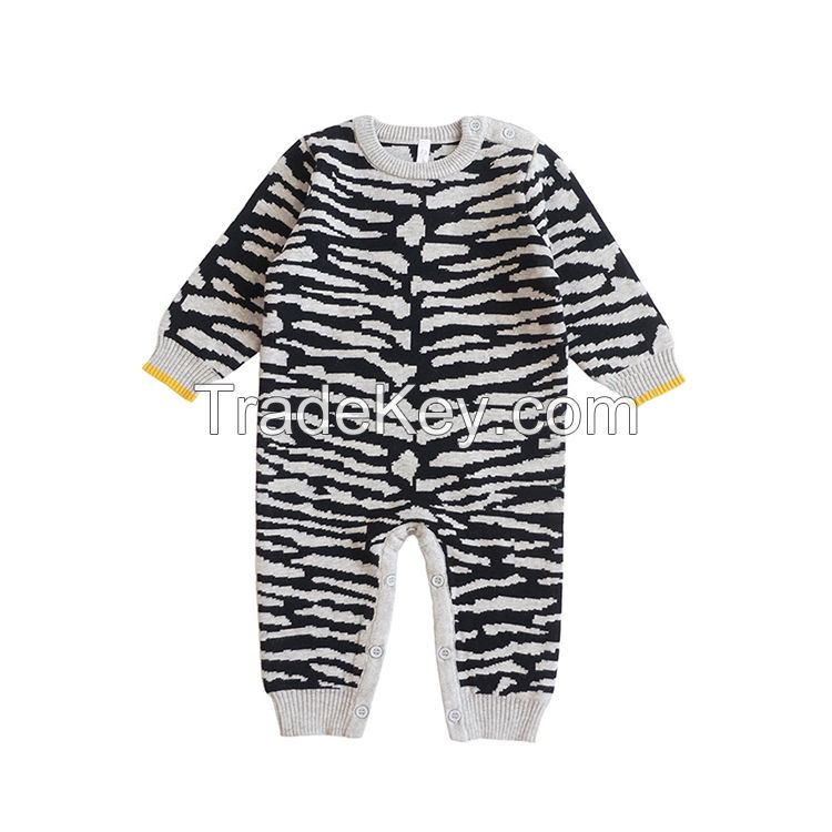 New born 100% cotton warm baby clothes suit baby jumpsuit baby animal