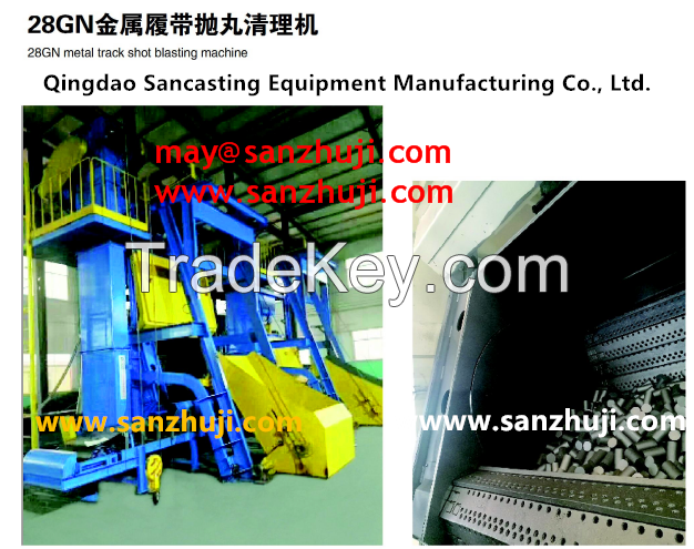 Green sand mixer Self-setting sand mixer Sand Reclamation Systems    Sand casting equipment    sand moulding machine    Qingdao Xinyuanzhu Machinery Co., Ltd.  shot blasting machine