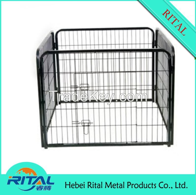 Metal Dog Puppy Rabbit Animal Playpen Run Cage 8 Sided Enclosure Training Pen