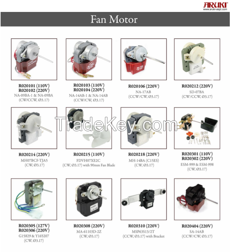 AC Axial Fan for Refrigeration