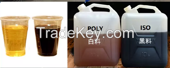 Closed cell Polyurethane Spray Foam PU Raw Material for Insulation 