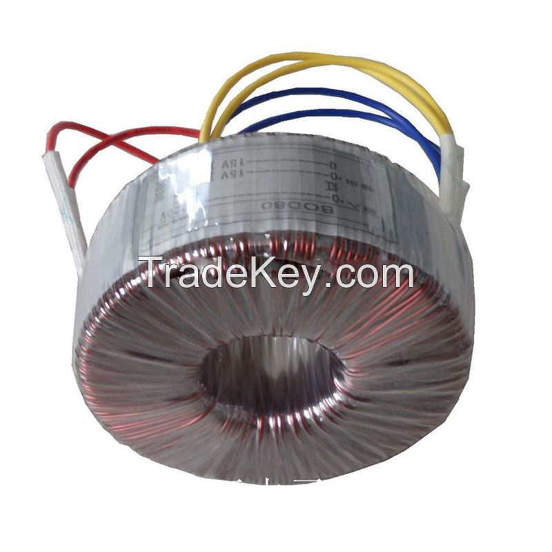 Toroidal Power Supply Ring Type Step Down Audio Transformer