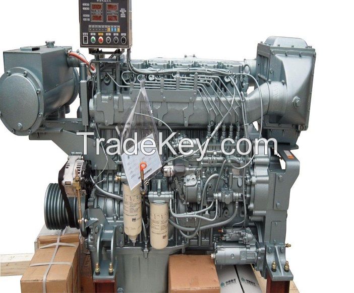 Sinotruk 6 cylinder marine engine for fishing boat