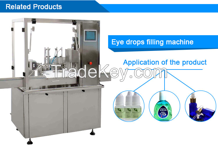Cream filling machine with mixer for cosmetics,  liquid filling machine cappiing machine 