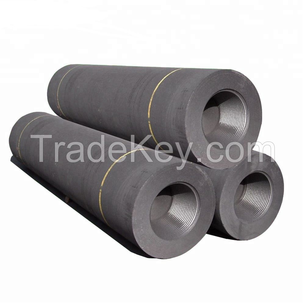 UHP350 Graphite Electrode with Nipples 3TPI 4TPI