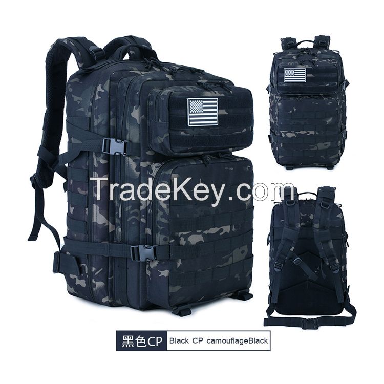 ot sell Design Waterproof Military 3P Tactical Backpack For Hiking Camping