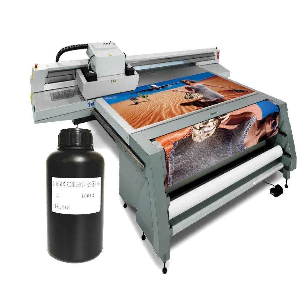 Led UV curable printing ink