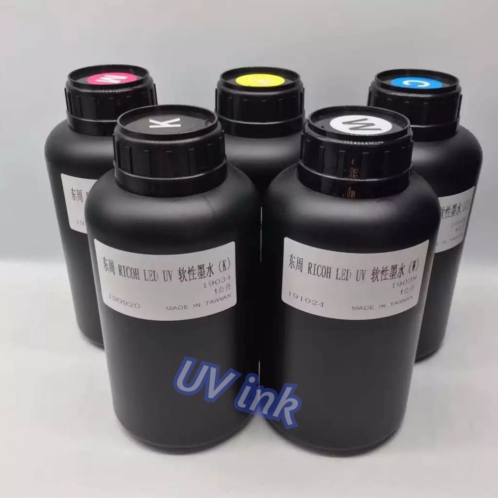 Led UV curable printing ink