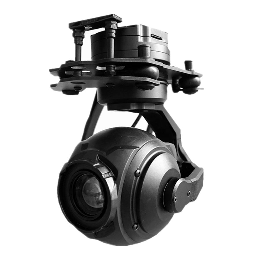 10x zoom gimbal camera for uav/drone for surveillance / inspection / research