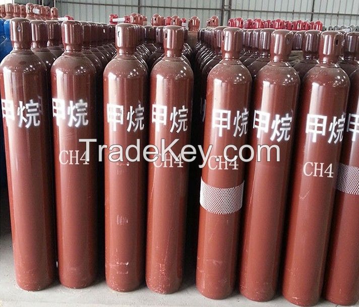Good quality Methane CH4 99.9%~99.999% with cylinder on sale
