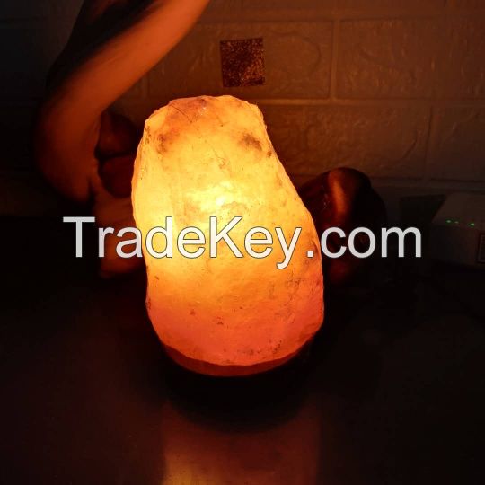 natural salt crystal lamp himalayan salt lamp night light