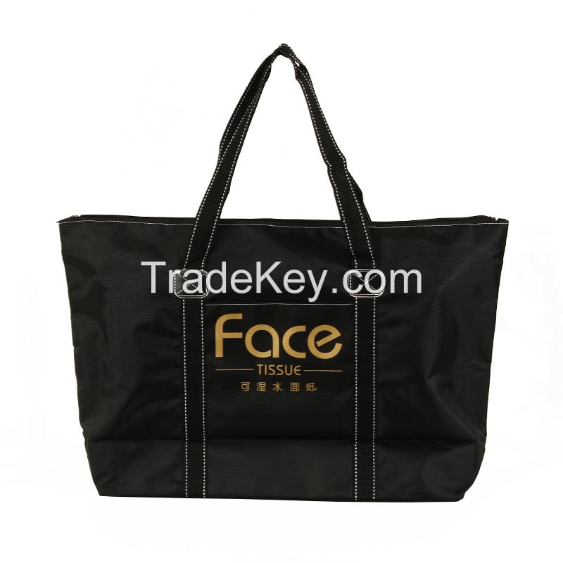 Factory direct sale PP Non-Woven bags Black greenbags