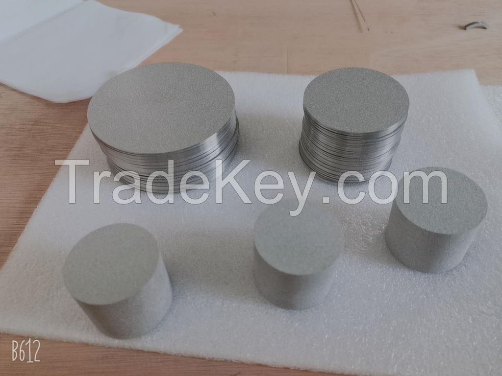 stainless steel metal powder sintered filter disc