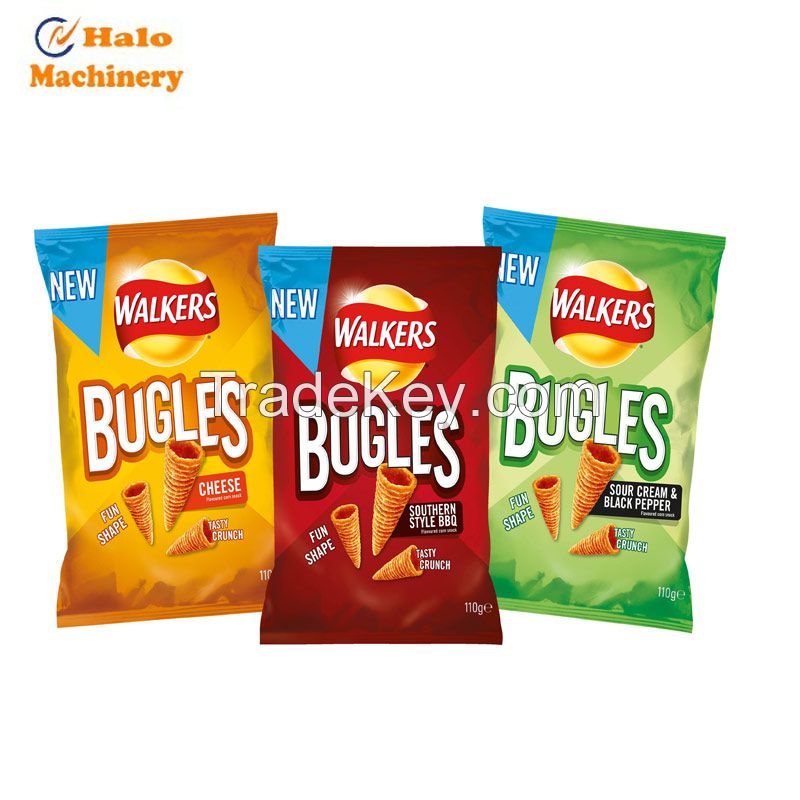 Fried snack doritos bugles production line