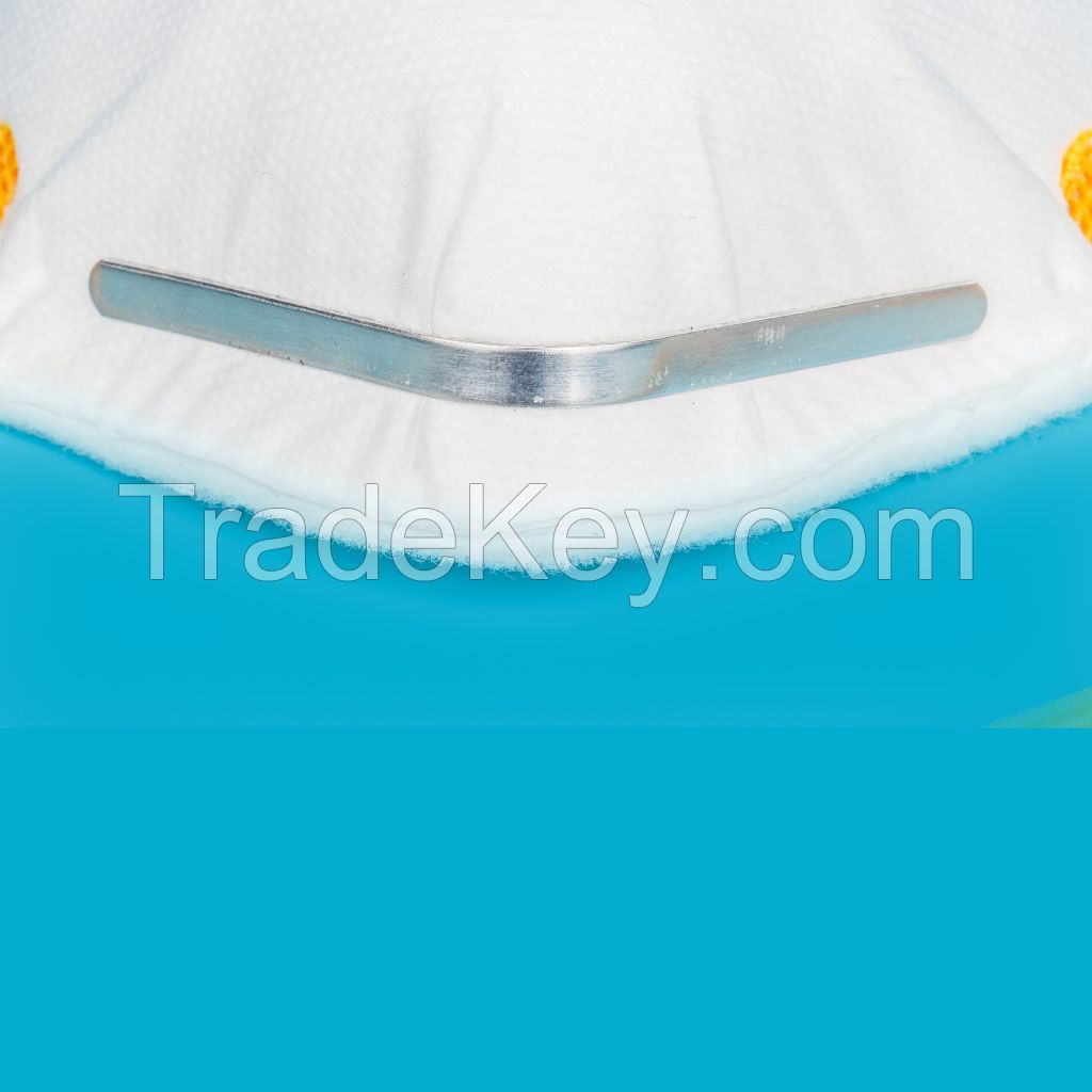 Wholesale Safety Face Shield  3 Layers Particulate Respirator KN95 Cone Mask