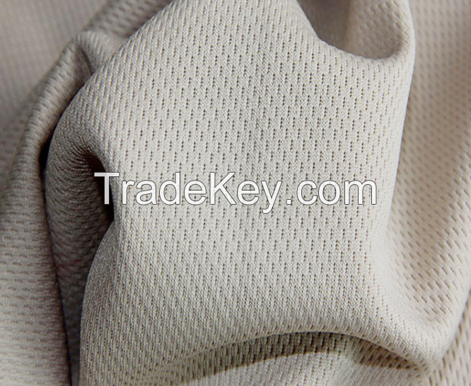 100% polyester jersfabric bird eye mesh fabric for sportswear