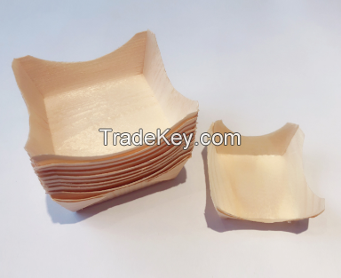 Disposable Wooden Mousse Cup