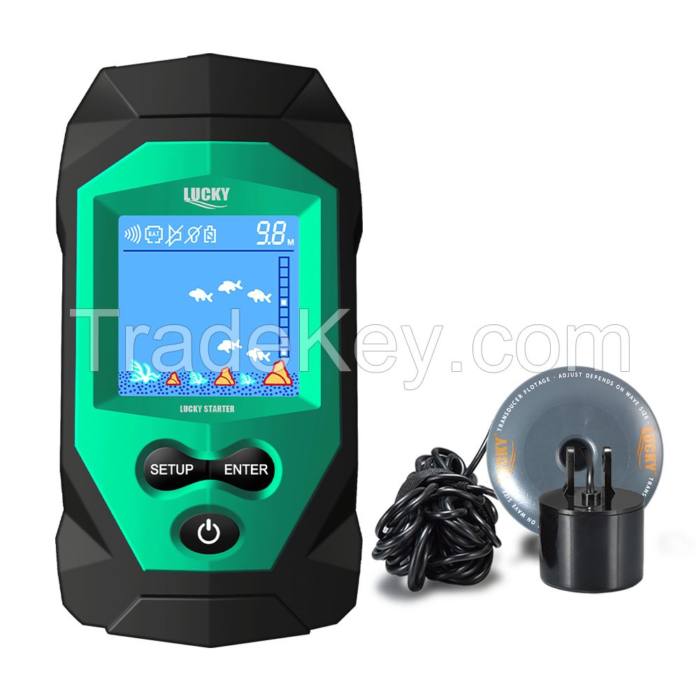 2020 wholesaler Lucky portable fish finder wireless By Lucky