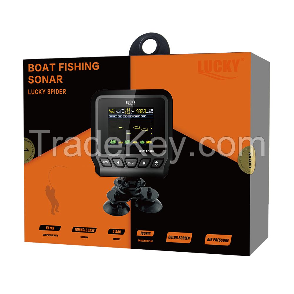 LUCKY Spider hot sale cable sonar kayak mate fish finder 