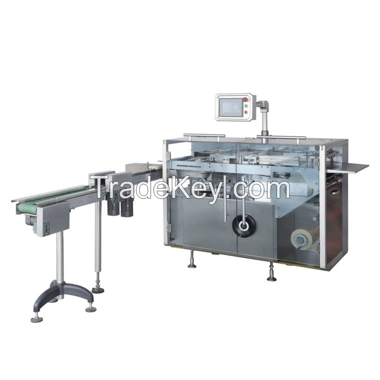Automaticcigarette box, paper box, medicine box, glass tape and easy to tear strip packing machine for 
