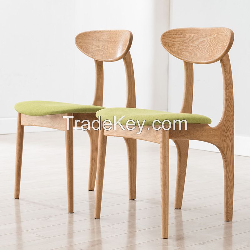 Nordic Wooden Restaurant Dining Chairs For Sale