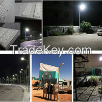 100W Integrated All In One Solar Street Lights 