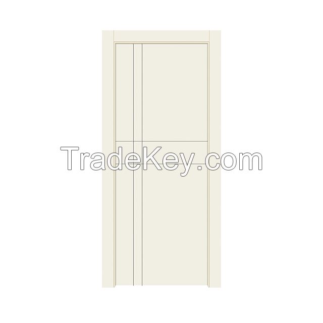 Israel hot selling white polymer door;pvc door