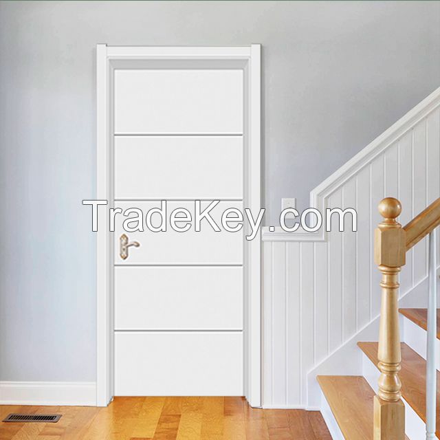 China Factory Wood Plastic Composite Door WPC Door and Polymer Door Sheet