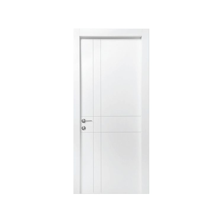 Modern Design Isreal Market Waterproof Interior Hollow WPC Door with Door Frame