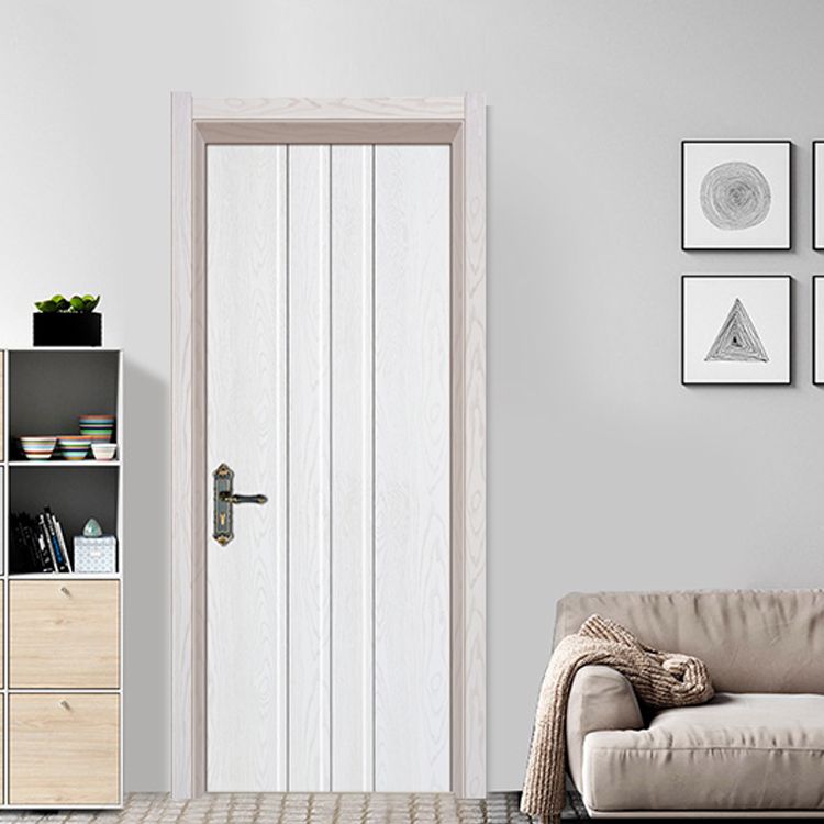 European Israel WPC Painting Wood Plastic Composite Door for bedroom