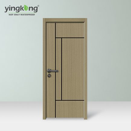 China Supplier Interior High Quality Modern Waterproof WPC Door PVC Panel Frame Skin