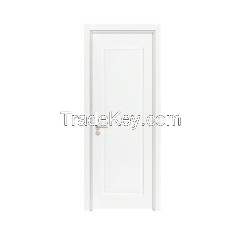 Moistureproof Interior Bedroom  PVC Door Skin WPC Door 