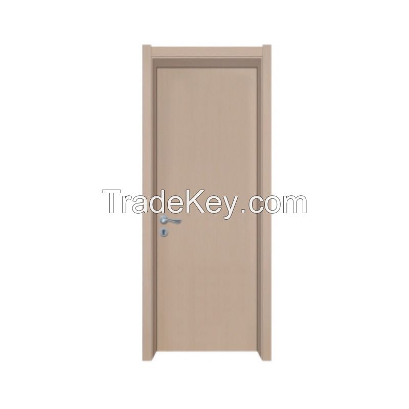 Moistureproof Interior Bedroom  PVC Door Skin WPC Door