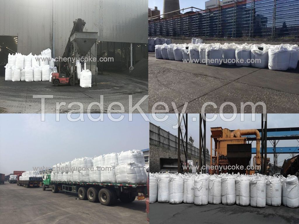 China Manufacturer Semi Coke / Gas Coke 6mm-18mm with Low Price 