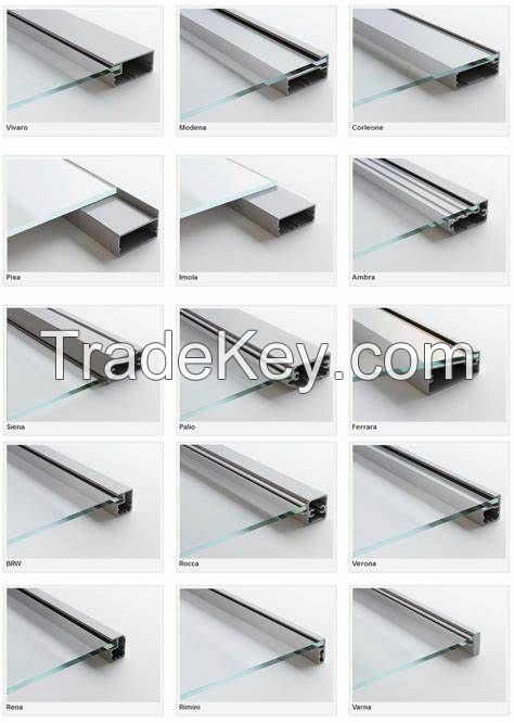 6063 aluminum extrusion profile for doors and windows aluminium
