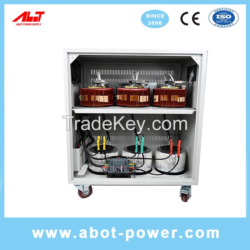 ABOT Three Phase Servo Type Voltage Regulator Stabilizer