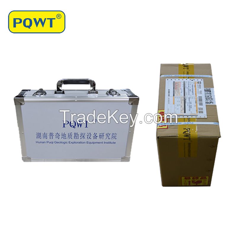 High Accuracy! PQWT-S500 underground water detector 100/150/300/500 meters borehole drilling water detector