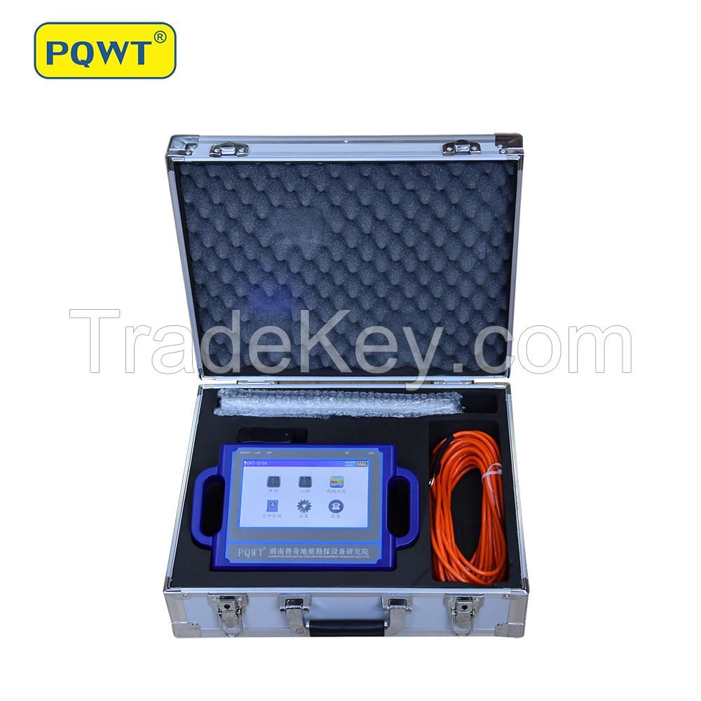 High Accuracy! PQWT-S500 underground water detector 100/150/300/500 meters borehole drilling water detector