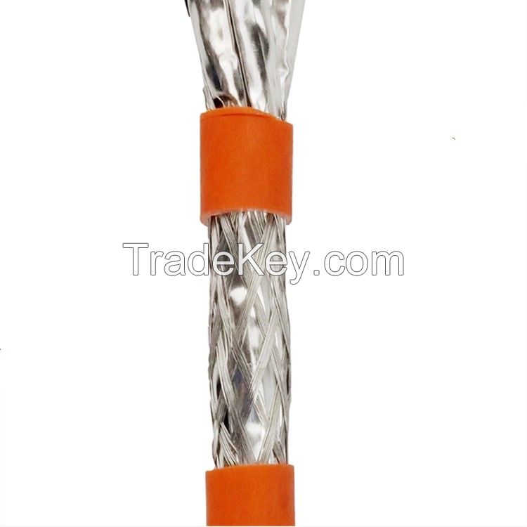 cat 6a cable pass test pure copper 24awg 2pr 4pr 305m sftp cat6a indoor cable 